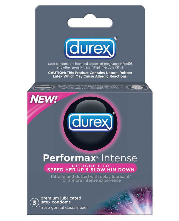 Durex Performance Intense Condoms - Box of 3