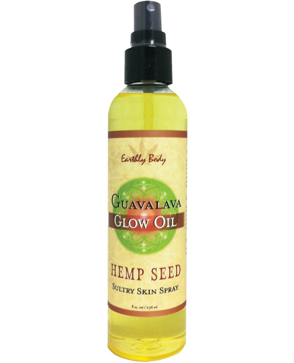 Earthly Body Moisturizing Oil Spray - 8 oz Guavalava