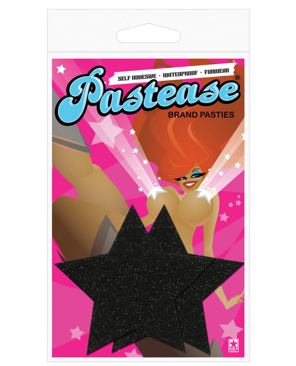 Pastease Glitter Star - Black O/S