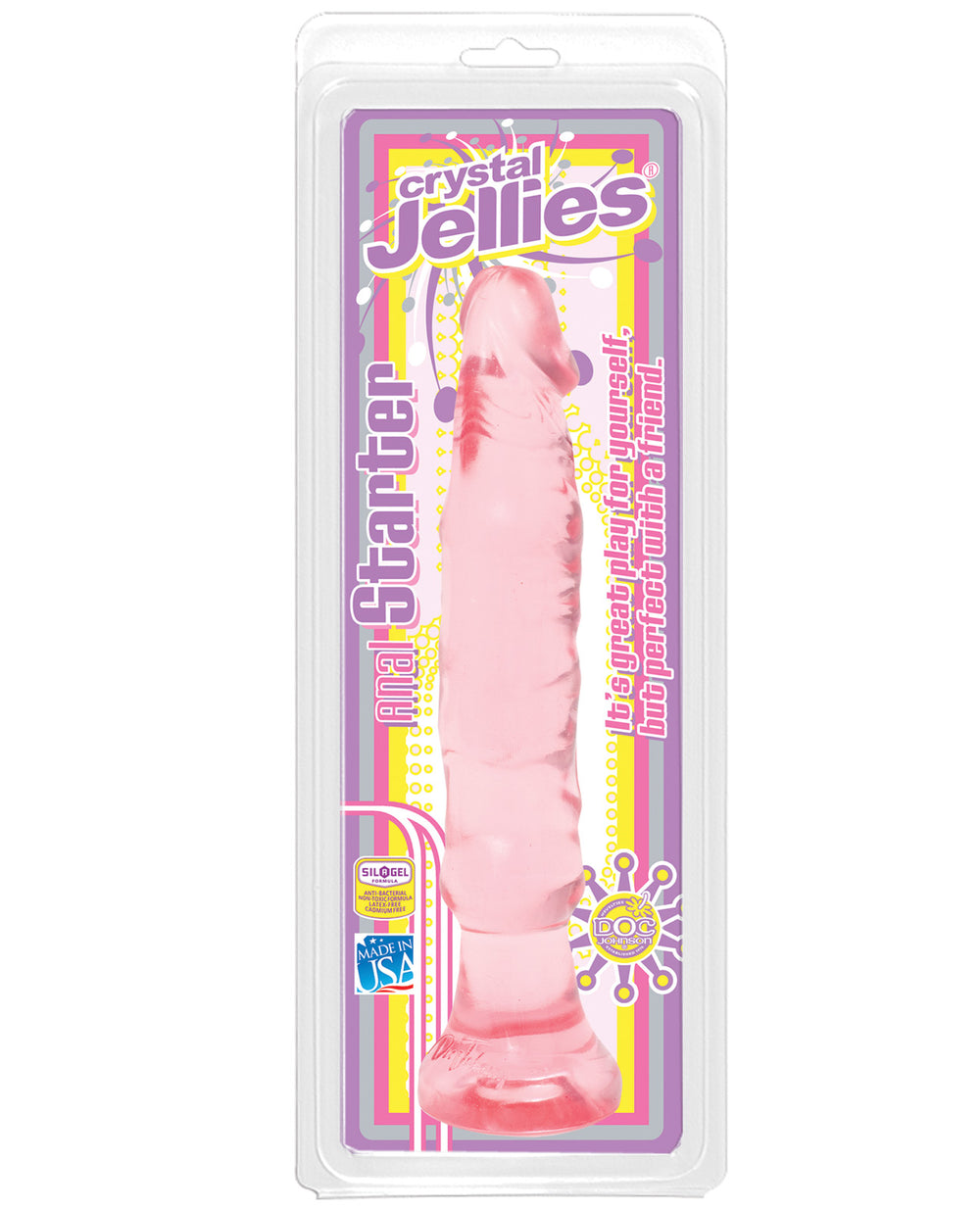 Crystal Jellies 5.5" Anal Starter - Pink