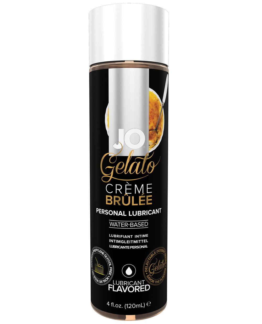 JO Gelato - Creme Brulee Lubricant 4 oz