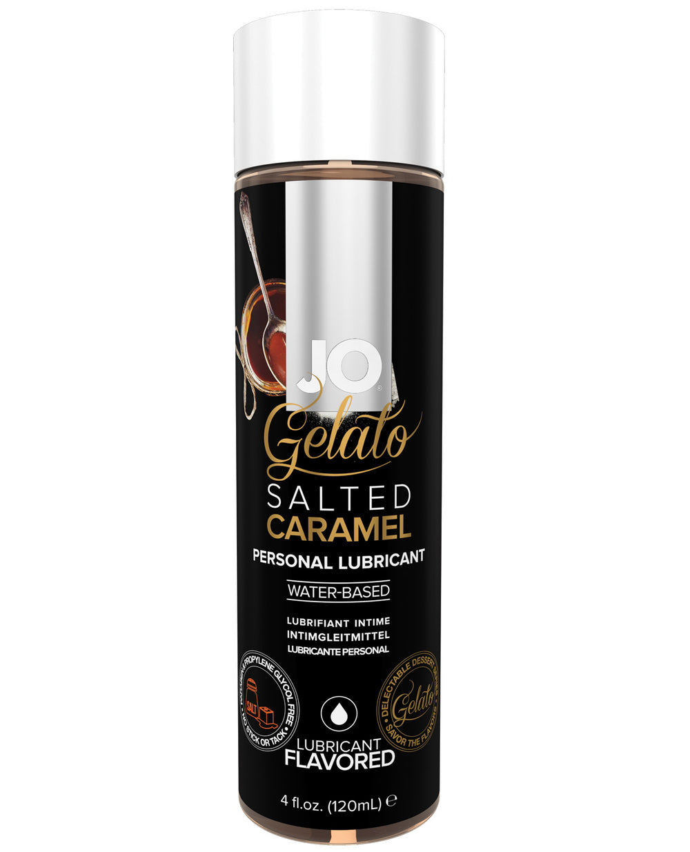 JO Gelato - Salted Caramel Lubricant 4 oz