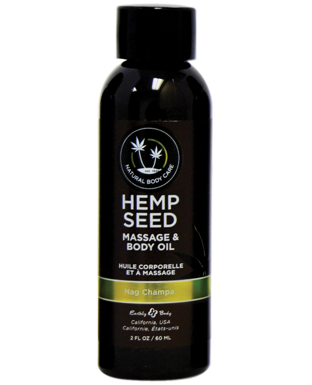 Earthly Body Massage & Body Oil - 2 oz Nag Champa