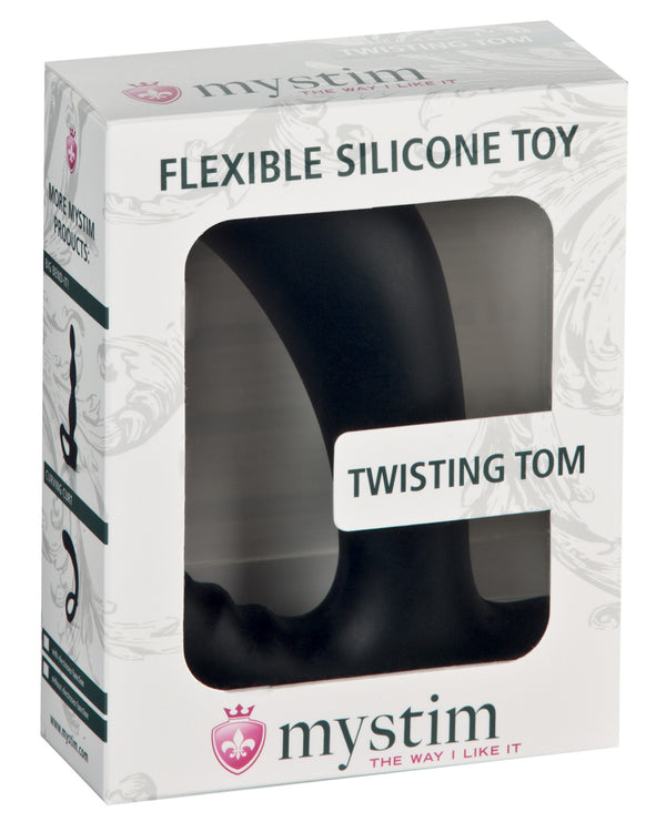 Mystim Twisting Tom - with e-stim - Black