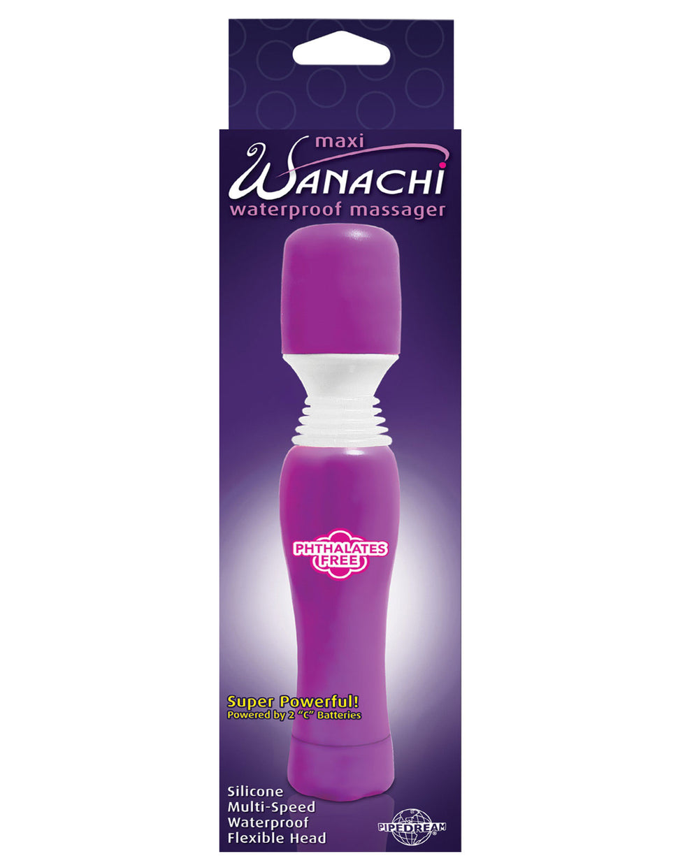 Maxi Wanachi Massager Waterproof - Purple