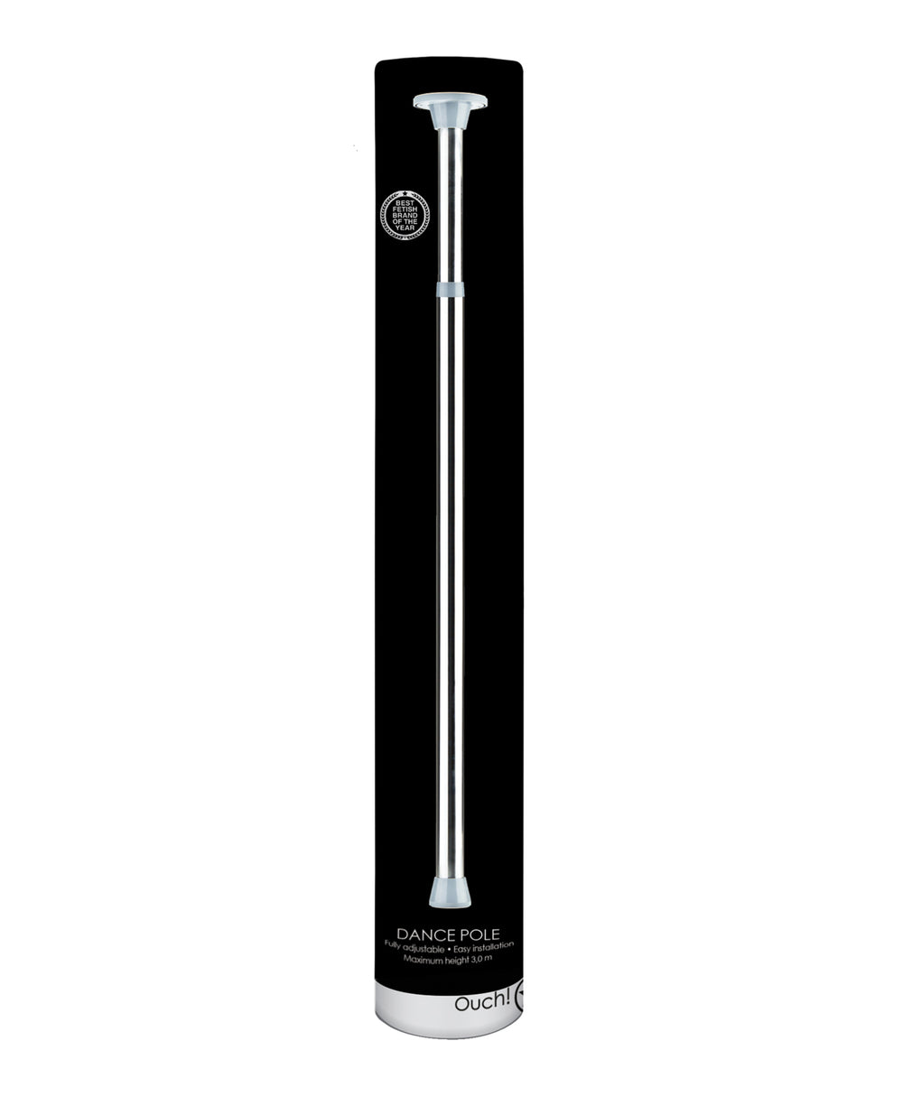 Shots Ouch Dance Pole - Silver