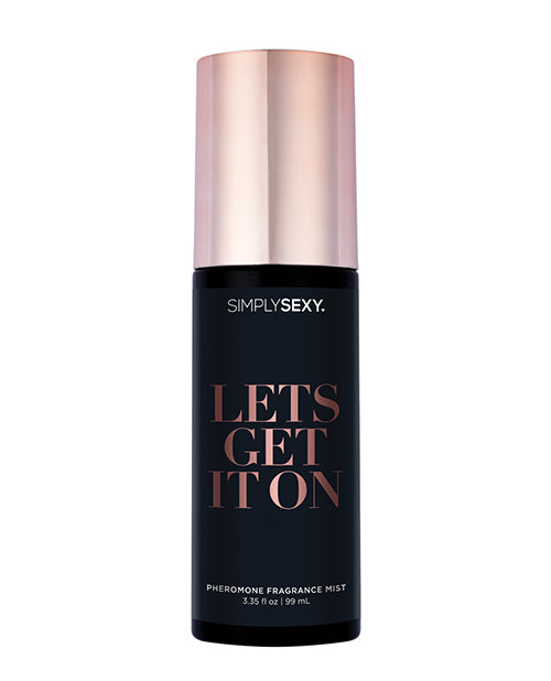 Simply Sexy Pheromone Body Mist - 3.35 oz Let's Get It On