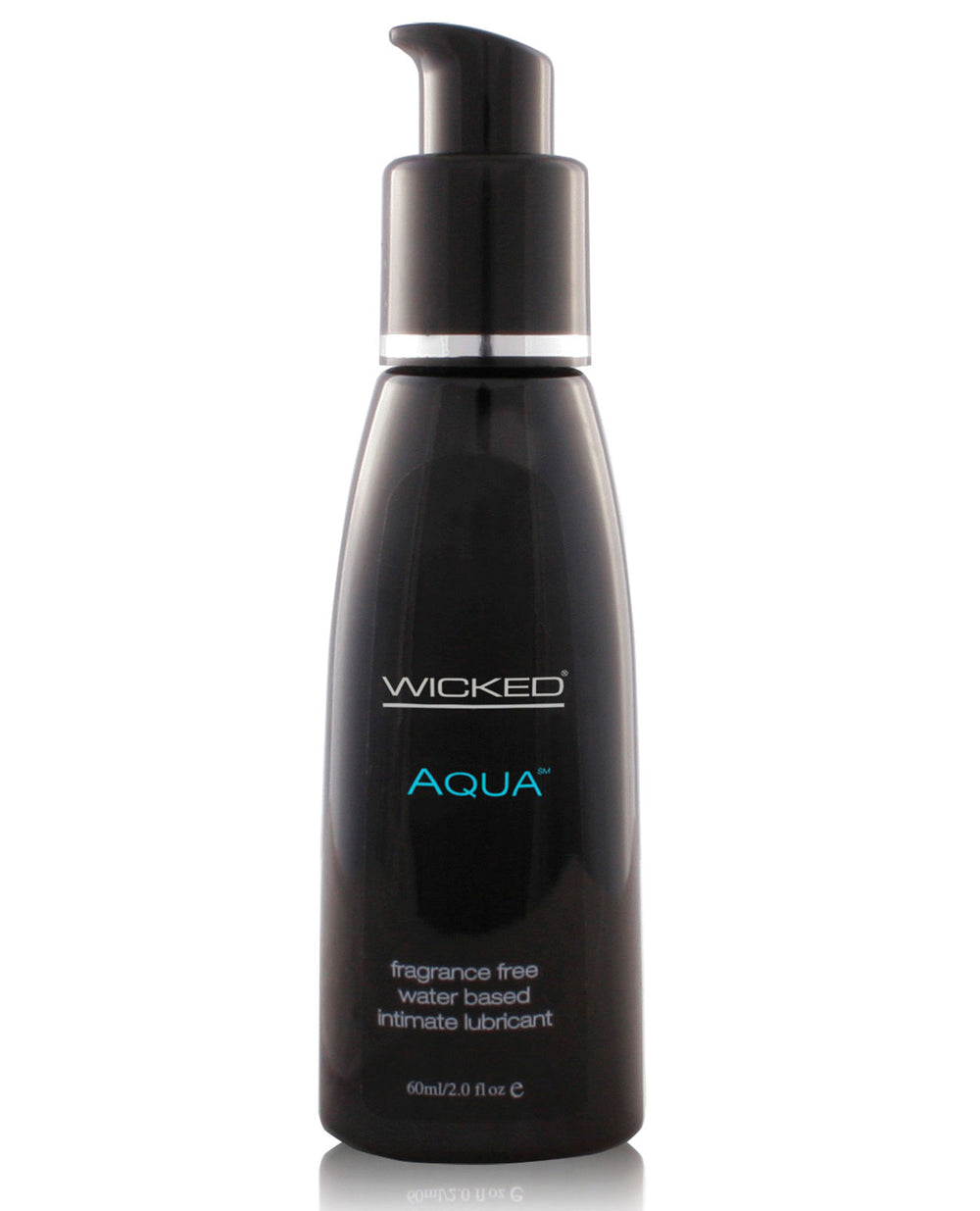 Wicked Sensual Care Aqua Waterbased Lubricant - 2 oz Fragrance Free