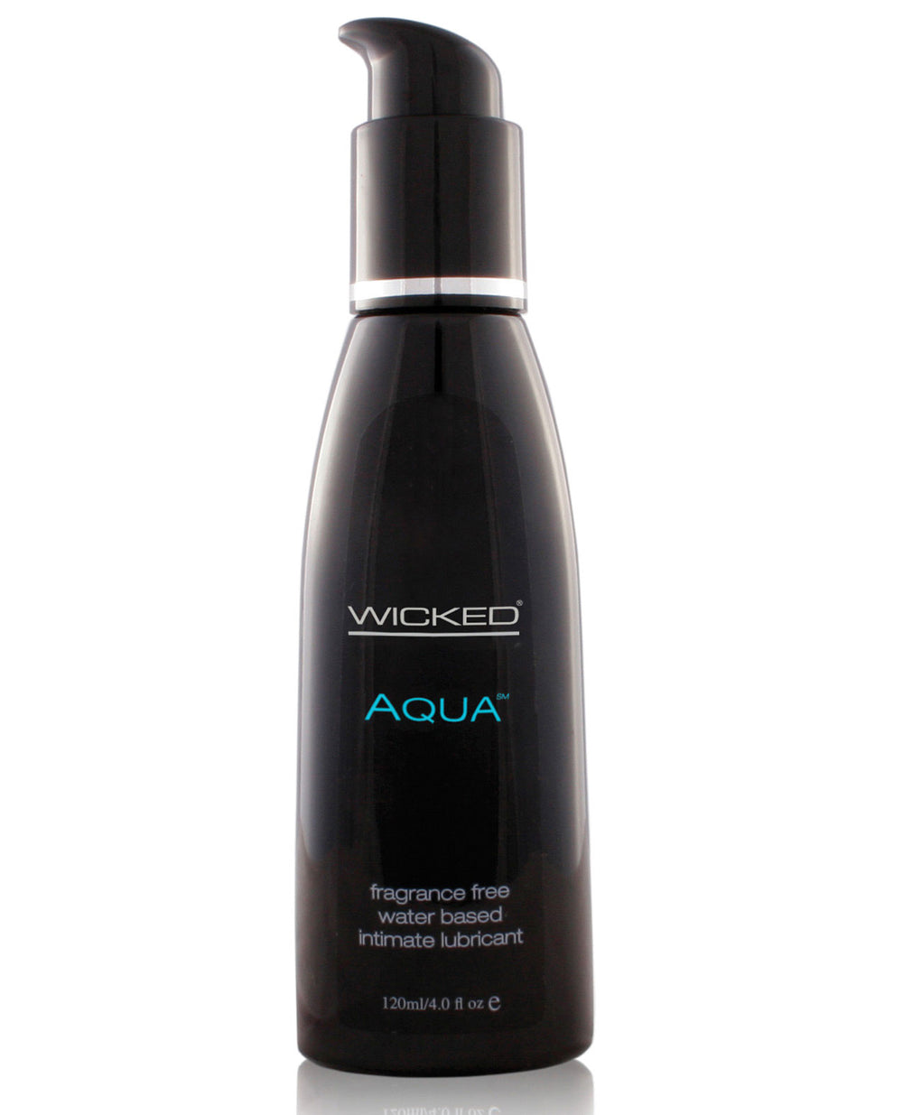 Wicked Sensual Care Aqua Waterbased Lubricant - 4 oz Fragrance Free