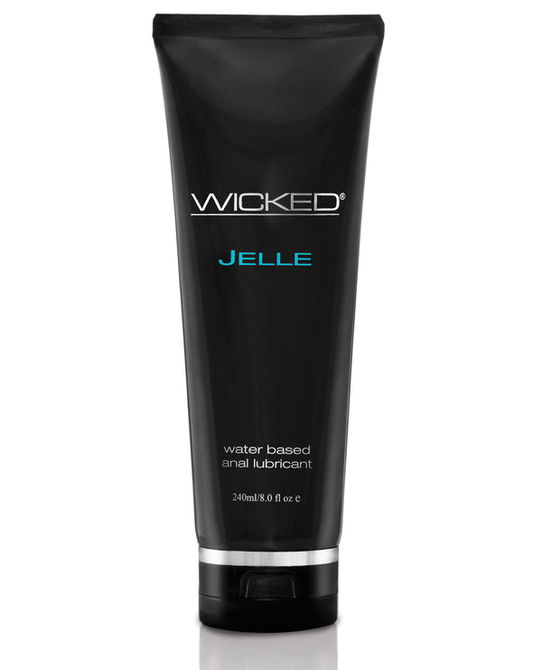 Wicked Sensual Care Jelle Water Based Anal Lubricant - 8 oz Fragrance Free