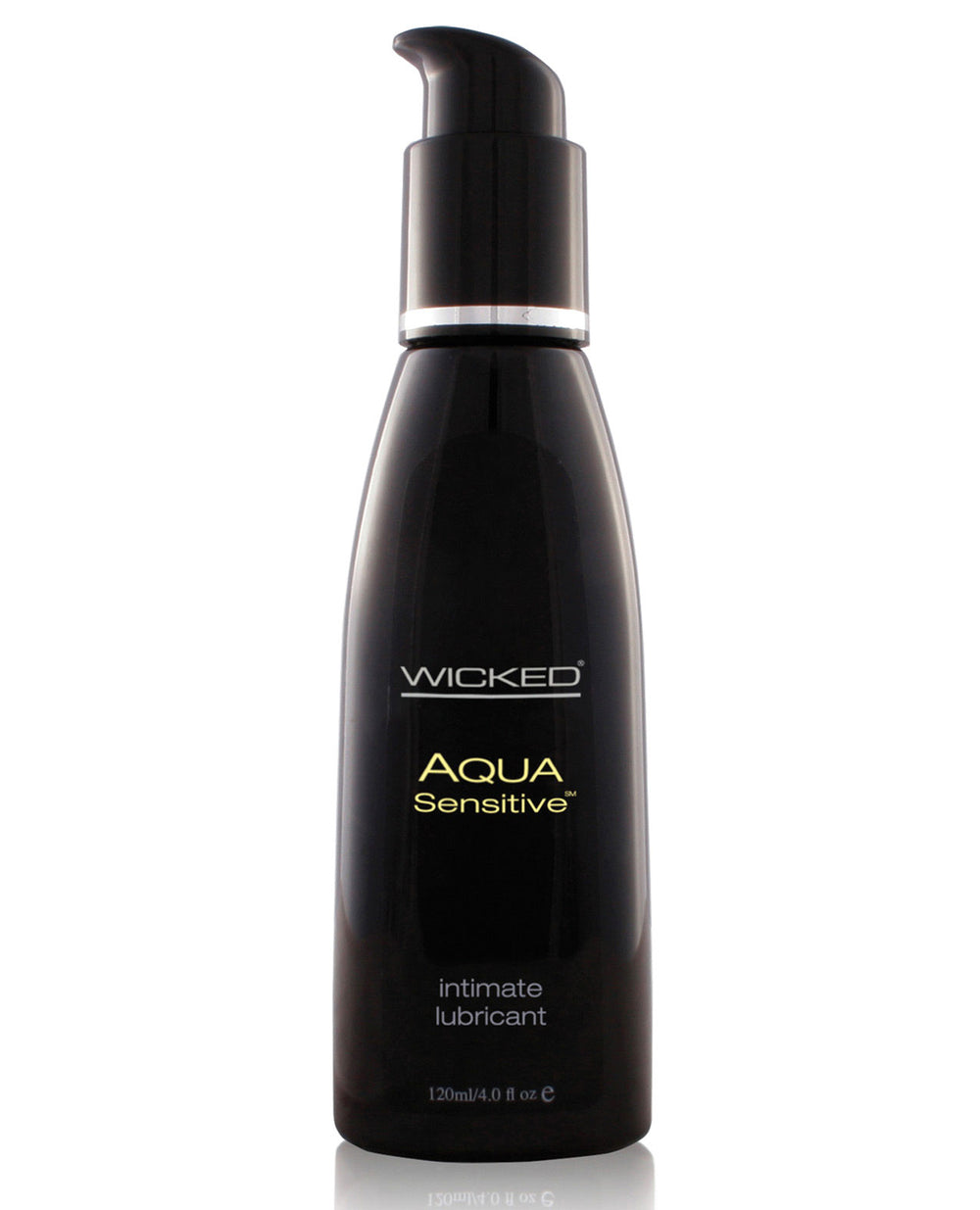 Wicked Sensual Care Hypoallergenic Aqua Sensitive Waterbased Lubricant - 4 oz Unscented