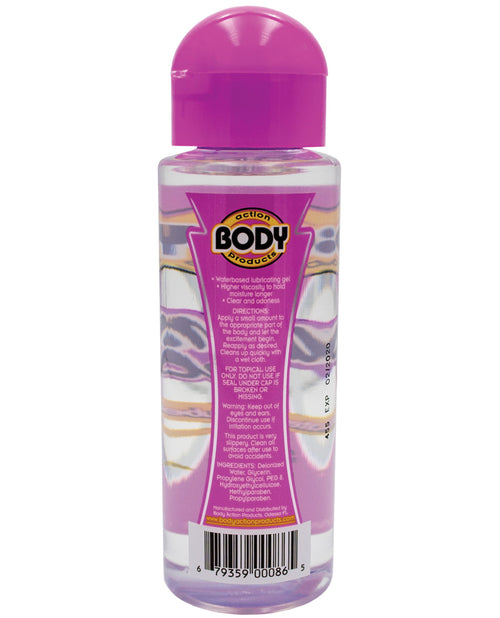 Body Action Supreme Water Based Gel - 4.8 oz Bottle