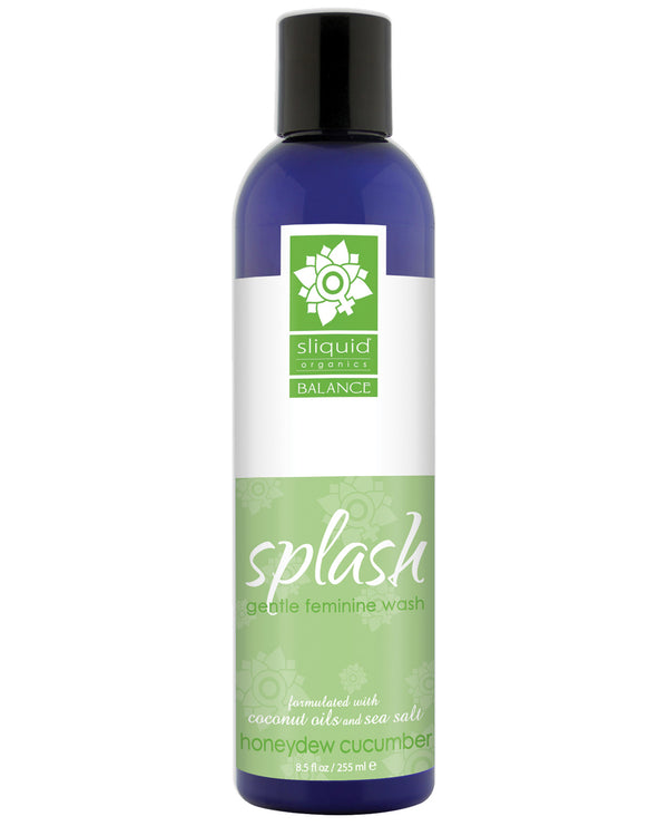 Sliquid Splash Feminine Wash - 8.5 oz Honeydew Cucumber