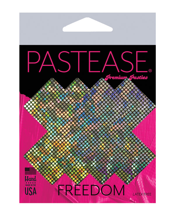 Pastease Disco Glitter Plus X - Silver O/S