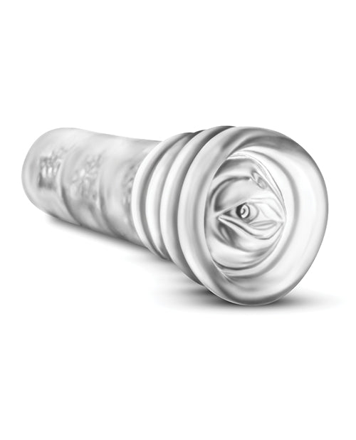 Blush M for Men All Nighter Glowing Textured Stroker - Clear