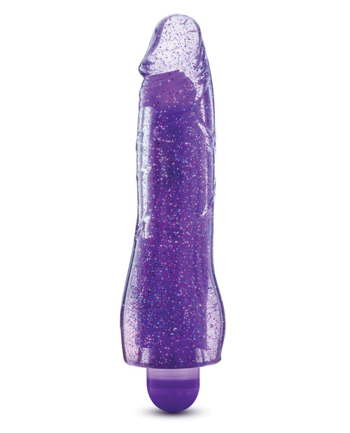 Blush Glow Dicks Glitter Vibrator Molly - Purple