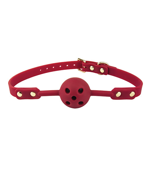 Blush Temptasia Ardor Ball Gag - Red