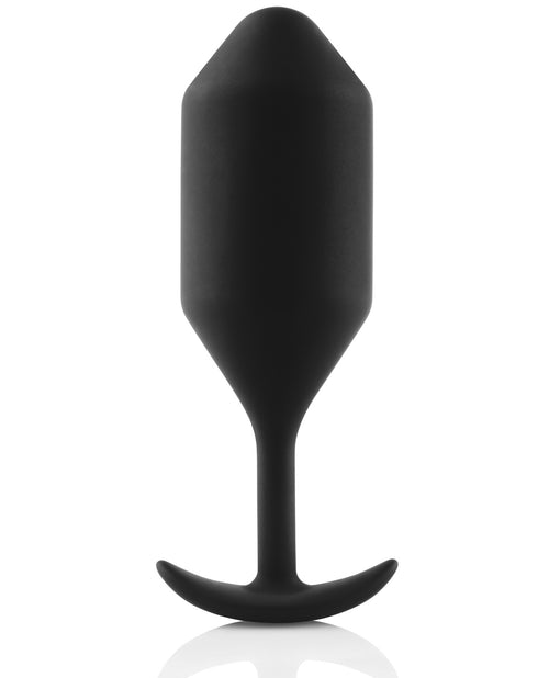 b-Vibe Weighted Snug Plug 4 - 256 g Black