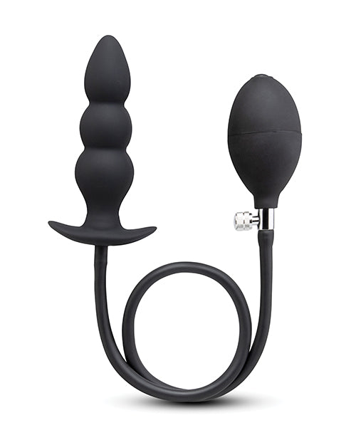 b-Vibe Beaded Inflatable Anal Plug w/Hand Pump