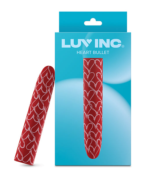 Luv Inc. Graffiti Heart Bullet - Red