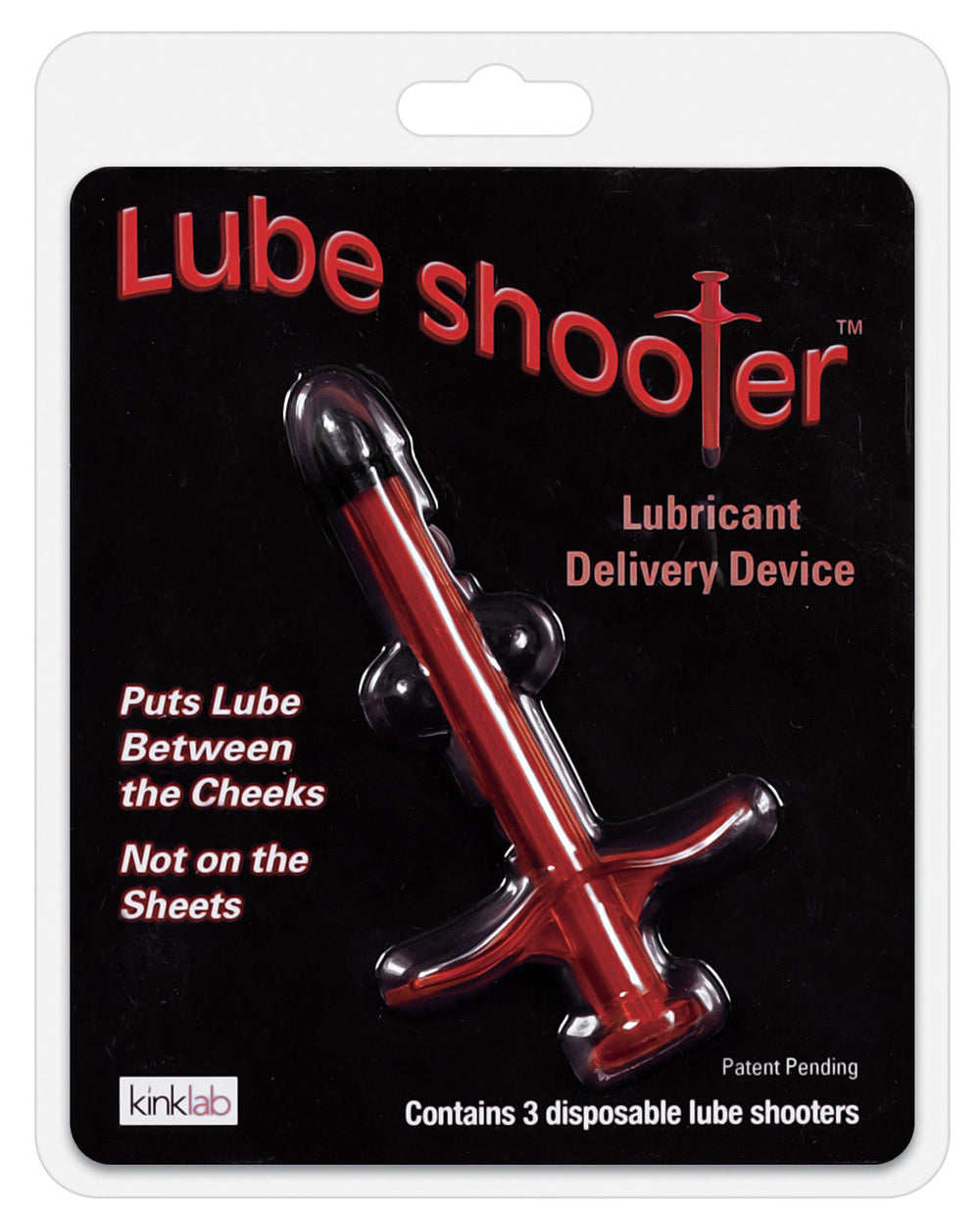 KinkLab Lube Shooter - Red