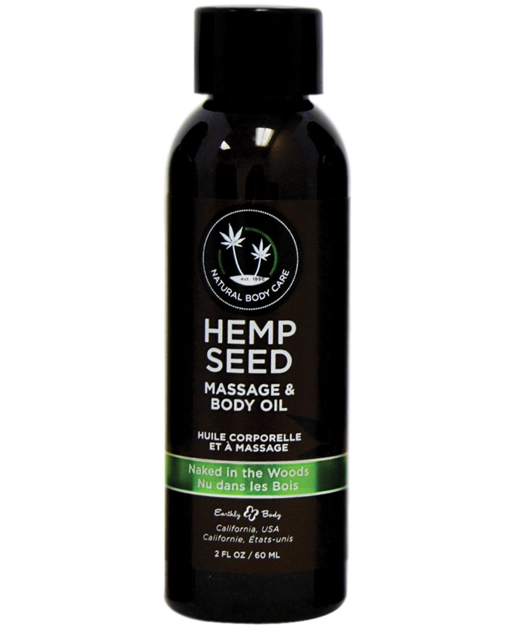 Earthly Body Massage & Body Oil - 2 oz Naked in the Woods