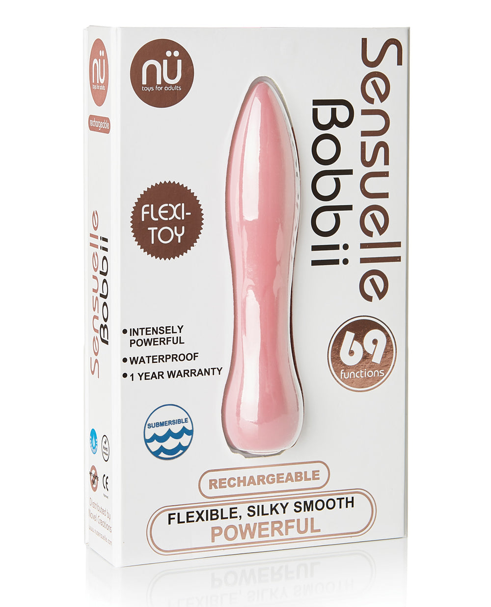 Nu Sensuelle Bobbii Bullet 69 Function - Millennial Pink