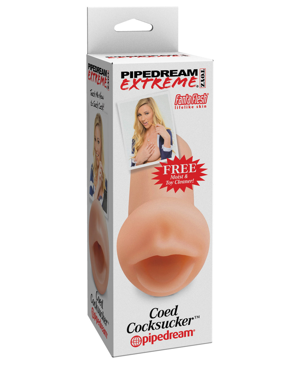 Pipedream Extreme Toyz Coed Cocksucker Masturbator - Light
