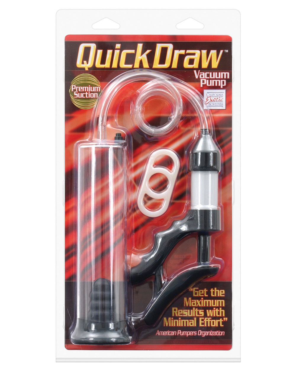 Quick Draw Vacuum Pump - Clear
