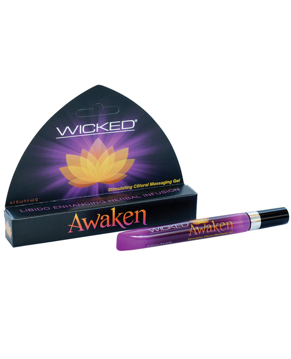 Wicked Sensual Care Awaken Stimulating Clitoral Massaging Gel - .5 oz