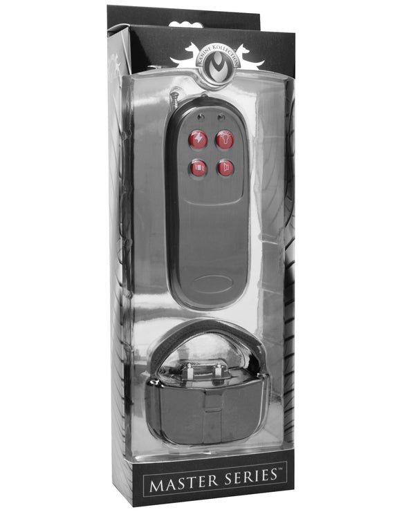 Master Series Cock Shock Remote CBT Electric Cock Ring